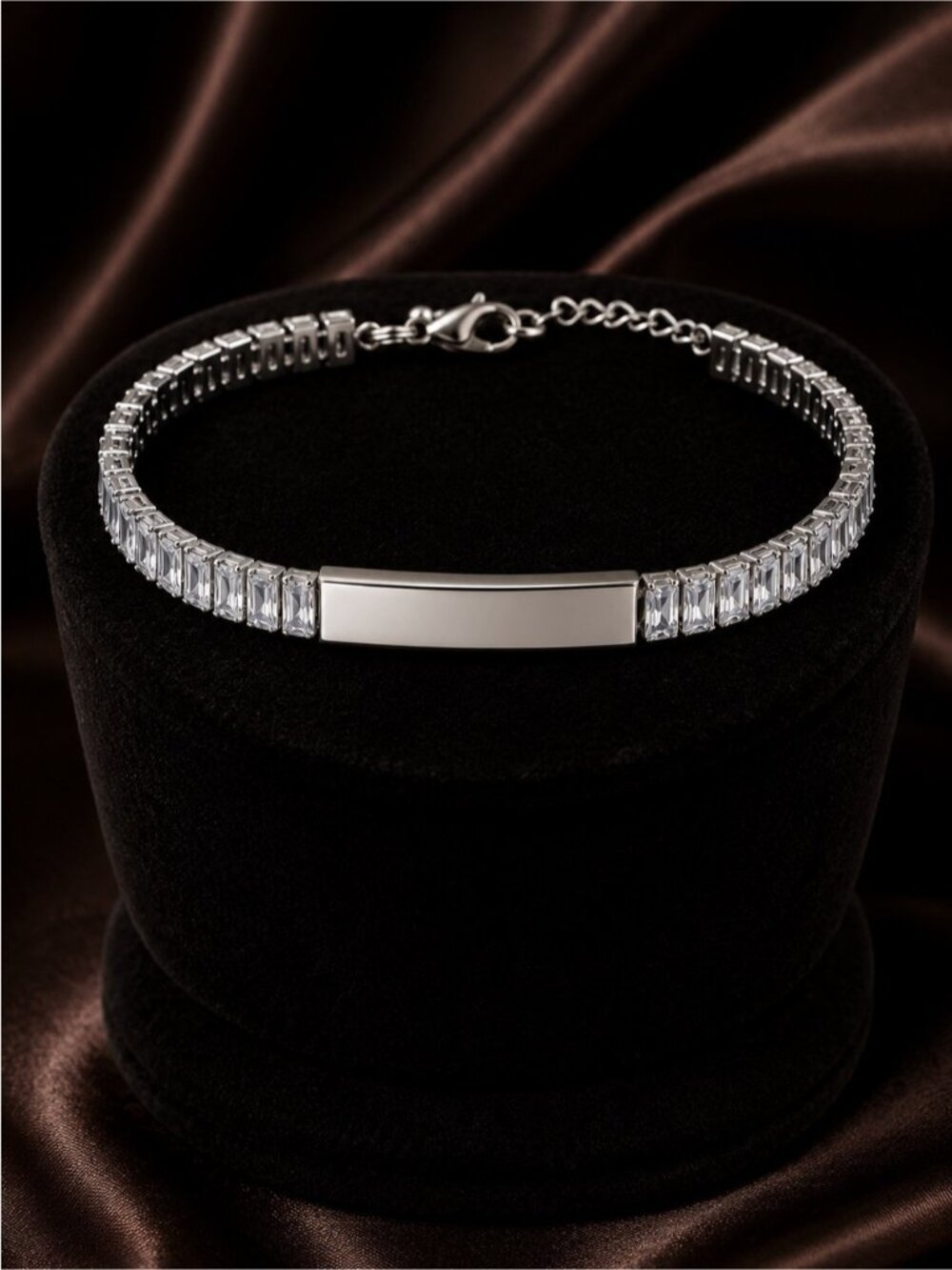 Elegant Silver color bracelet for women